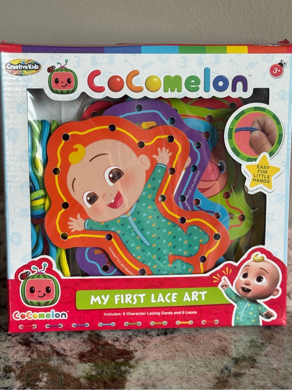 CoComelon My First Lace Art - Multicolor Lacing Set